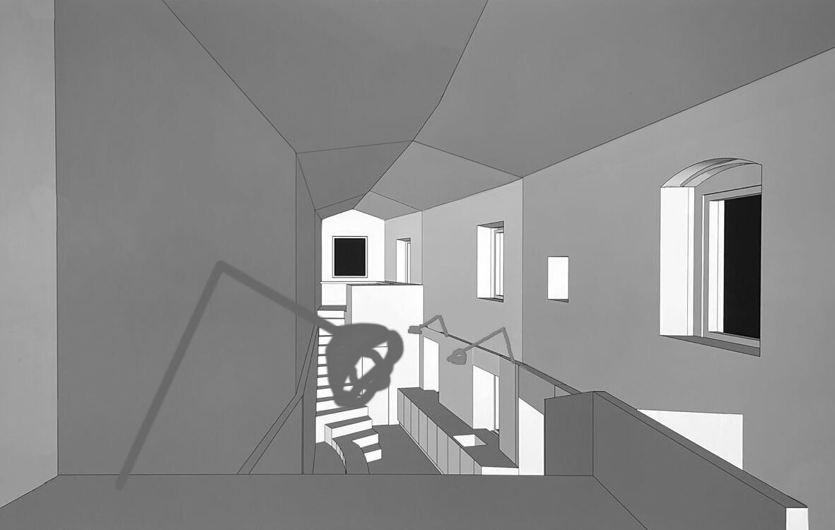 Amont marghine perspective sketch A